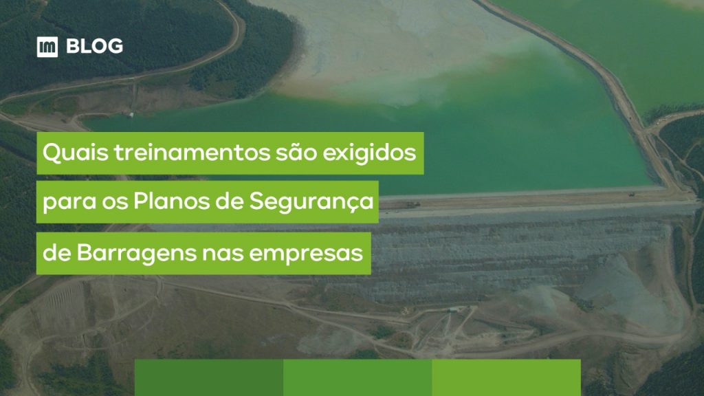 Quais treinamentos são exigidos para os Planos de Segurança de Barragens nas empresas.