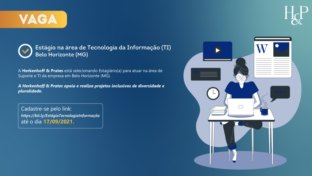 Vaga: Estágio na área de Tecnologia da Informação (TI)