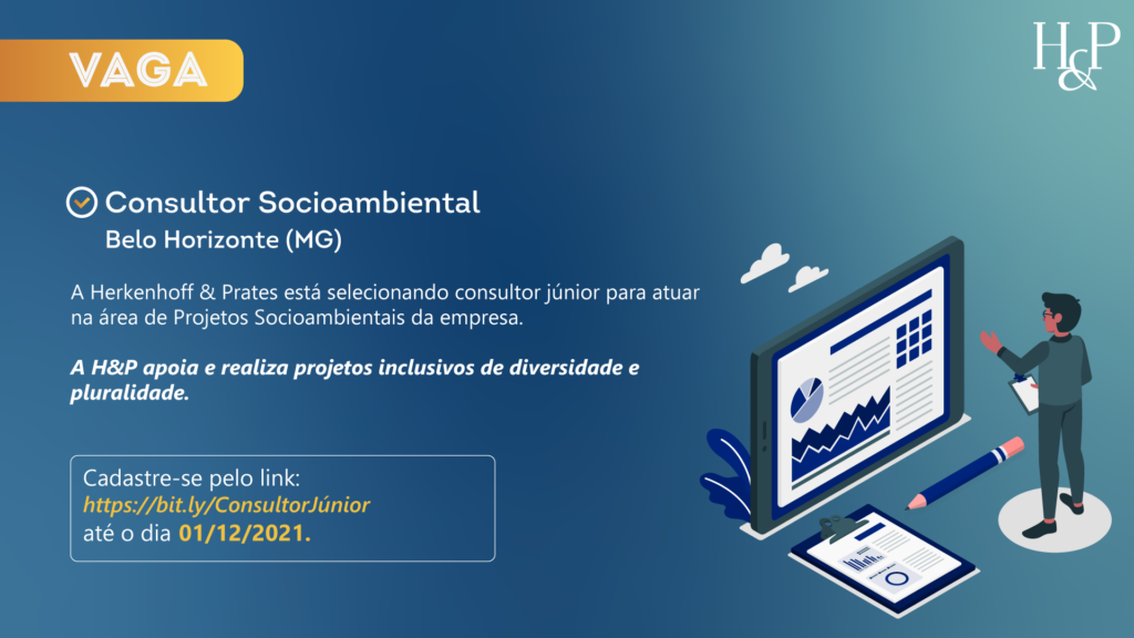 Vaga: Consultor Socioambiental – Belo Horizonte (MG)