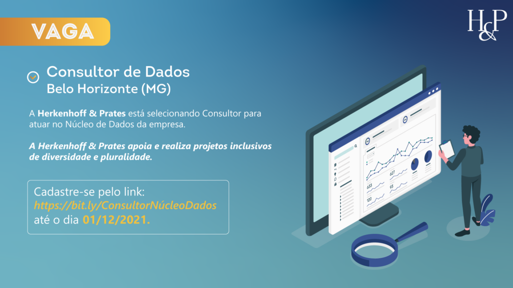 Vaga: Consultor de Dados – Belo Horizonte (MG)